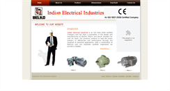 Desktop Screenshot of electricmotorindia.net